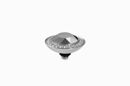 Qudo Silver Topper Tondo Deluxe 13mm - Light Chrome